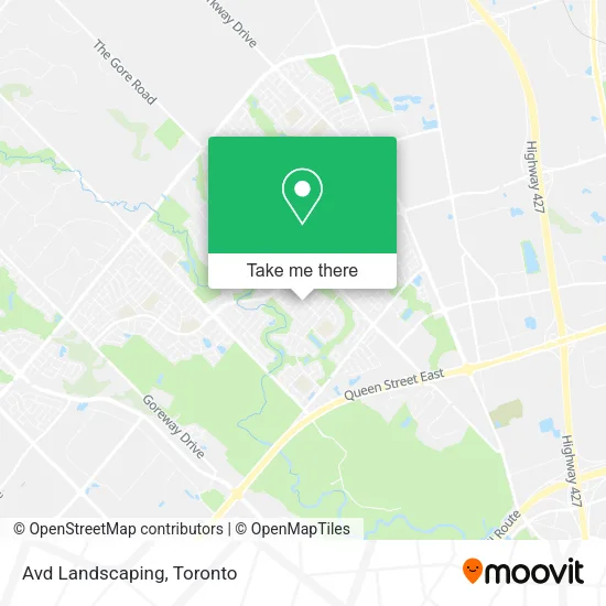 Avd Landscaping map