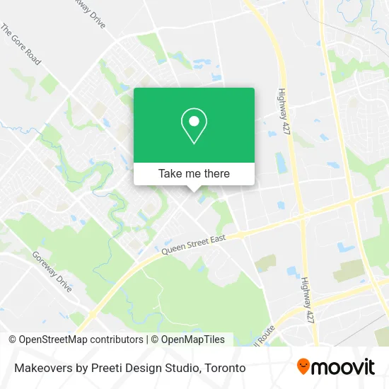 Makeovers by Preeti Design Studio map