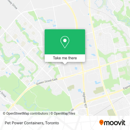Pet Power Containers map
