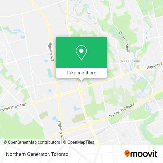 Northern Generator map