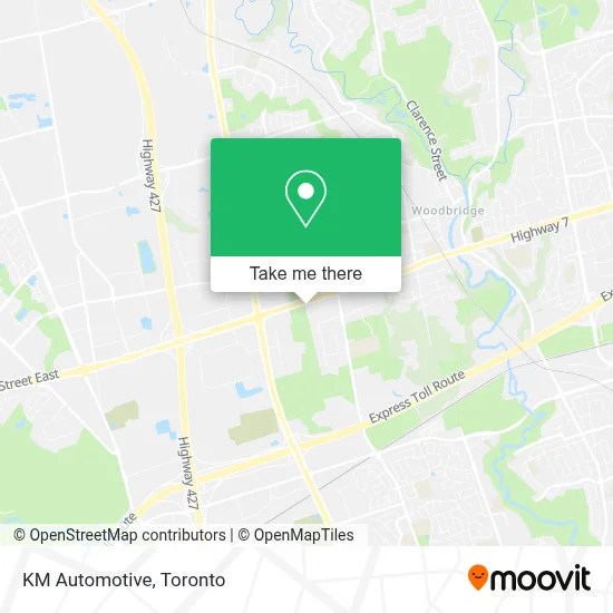 KM Automotive map