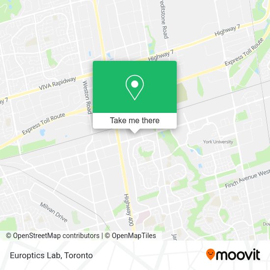 Europtics Lab map