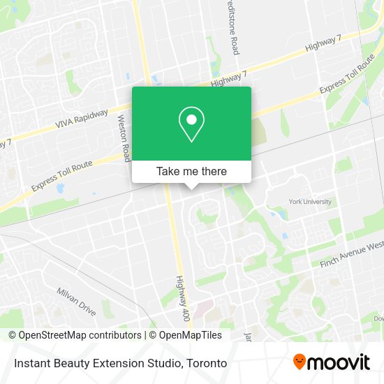 Instant Beauty Extension Studio map