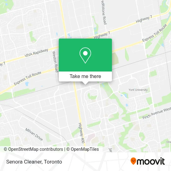 Senora Cleaner map