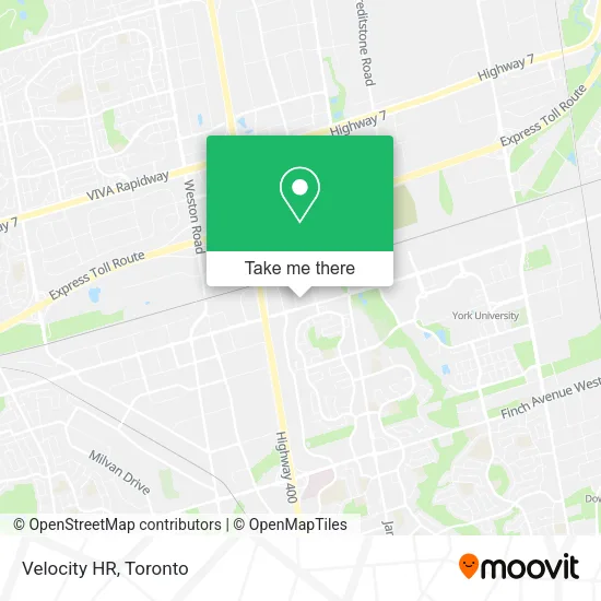 Velocity HR map