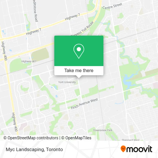 Myc Landscaping map