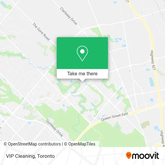 VIP Cleaning map