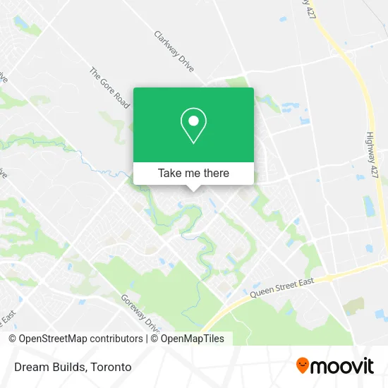 Dream Builds map