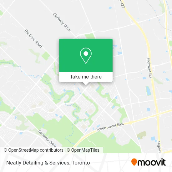 Neatly Detailing & Services map