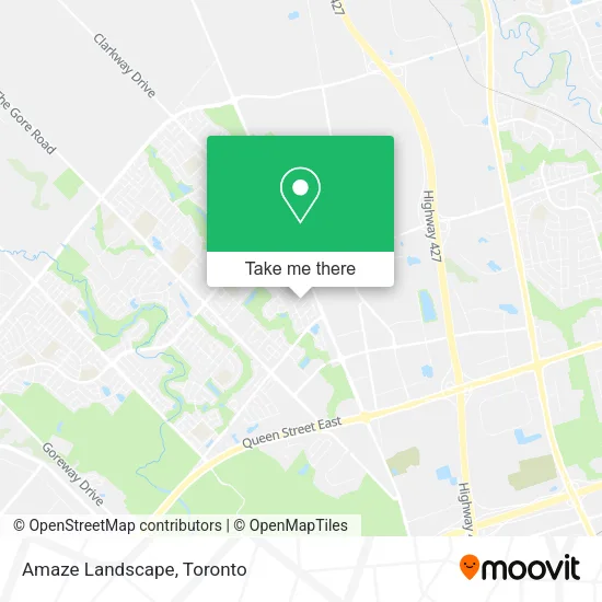 Amaze Landscape map