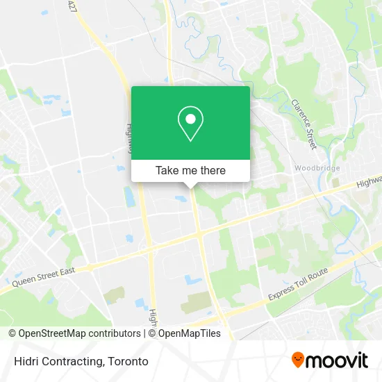 Hidri Contracting map