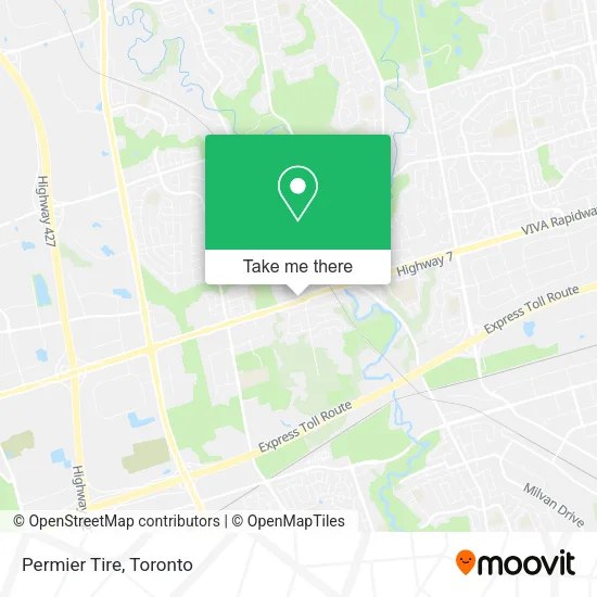 Permier Tire map