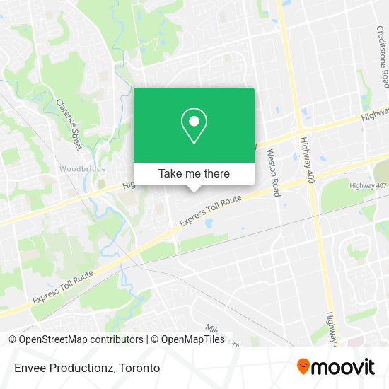 Envee Productionz map