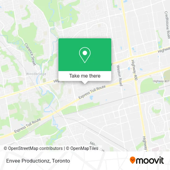 Envee Productionz map