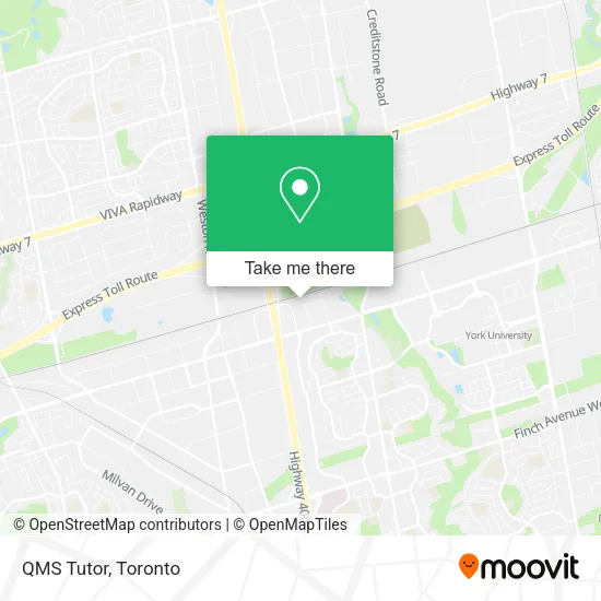 QMS Tutor map
