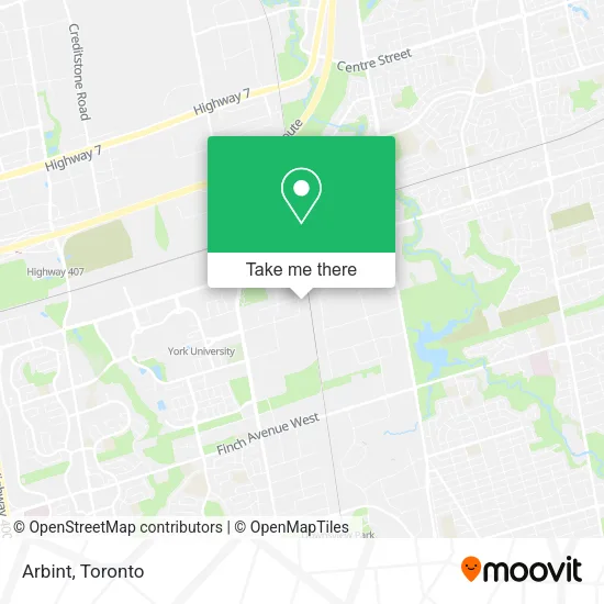 Arbint map