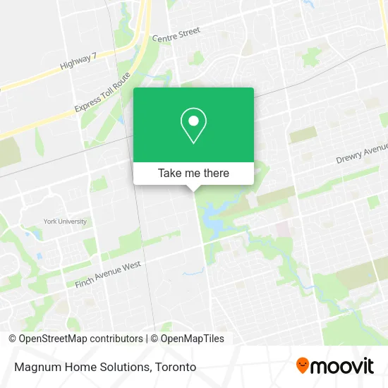 Magnum Home Solutions map