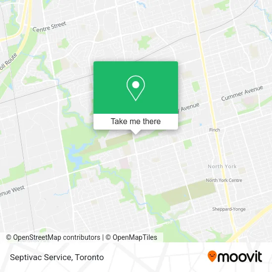 Septivac Service map