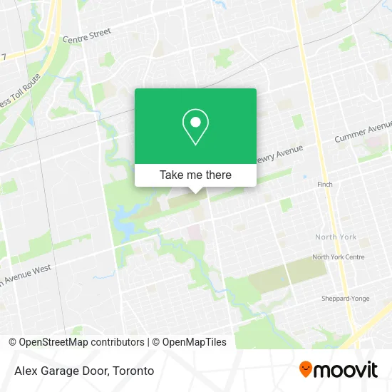 Alex Garage Door map