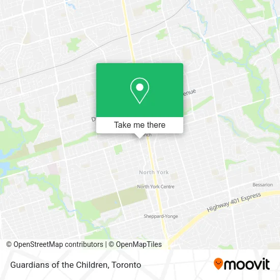 Guardians of the Children map