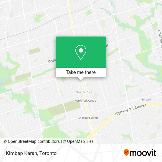 Kimbap Karah map
