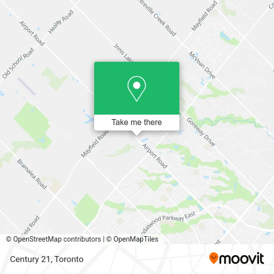 Century 21 map