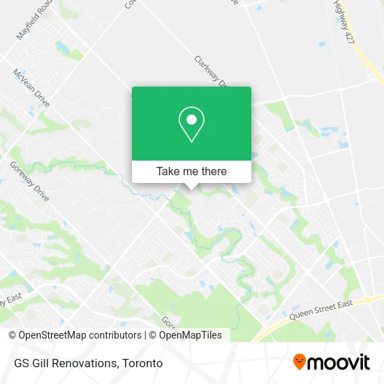 GS Gill Renovations map
