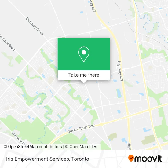 Iris Empowerment Services map