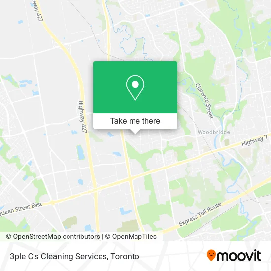 3ple C's Cleaning Services map