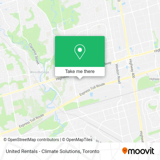 United Rentals - Climate Solutions map