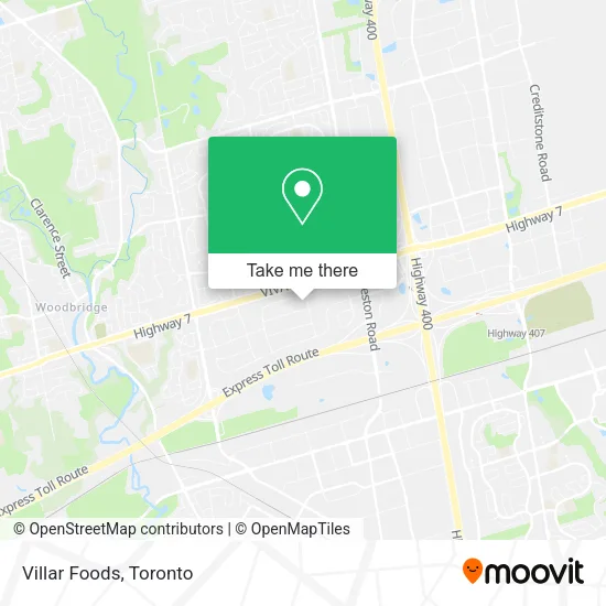 Villar Foods map
