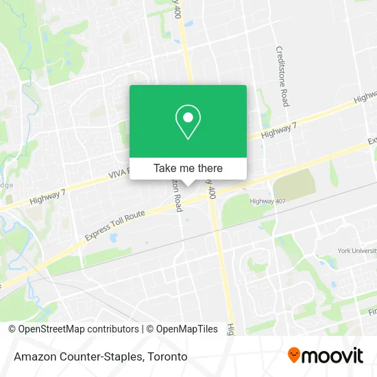 Amazon Counter-Staples map