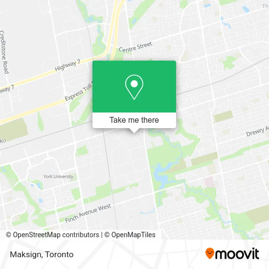 Maksign map