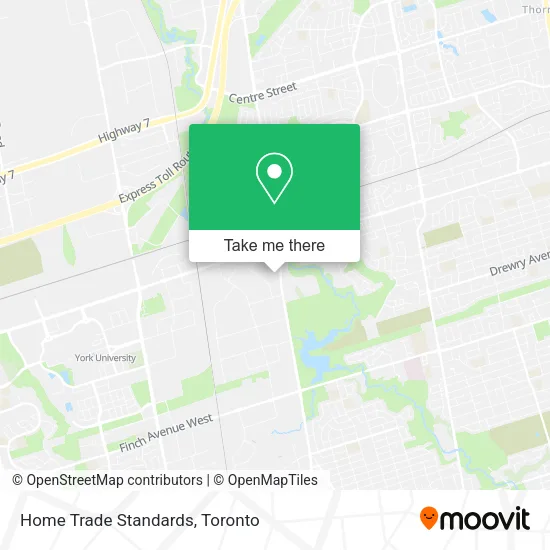 Home Trade Standards map