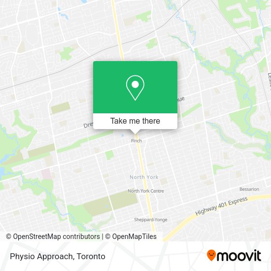 Physio Approach map