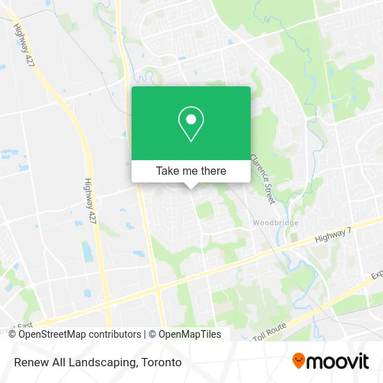 Renew All Landscaping map