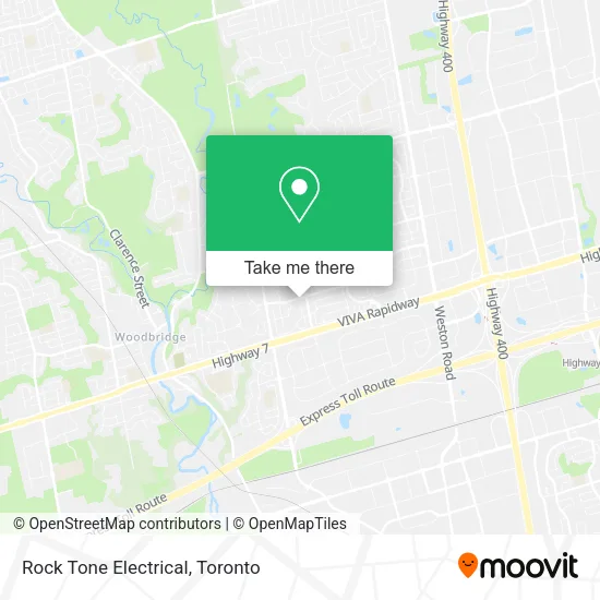 Rock Tone Electrical map