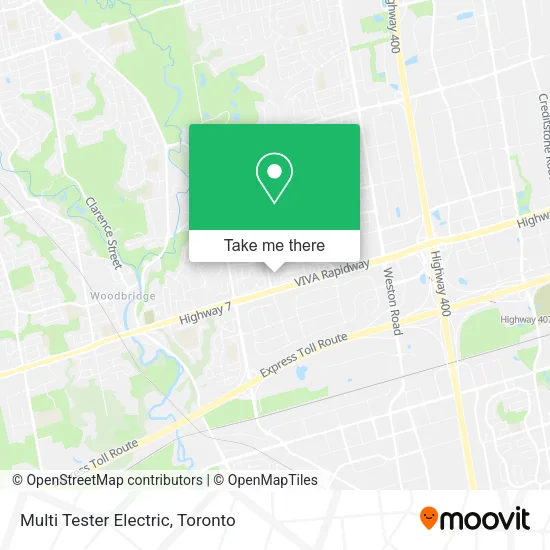 Multi Tester Electric map