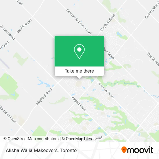 Alisha Walia Makeovers map
