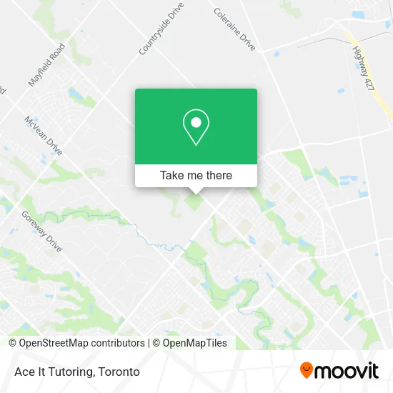 Ace It Tutoring map