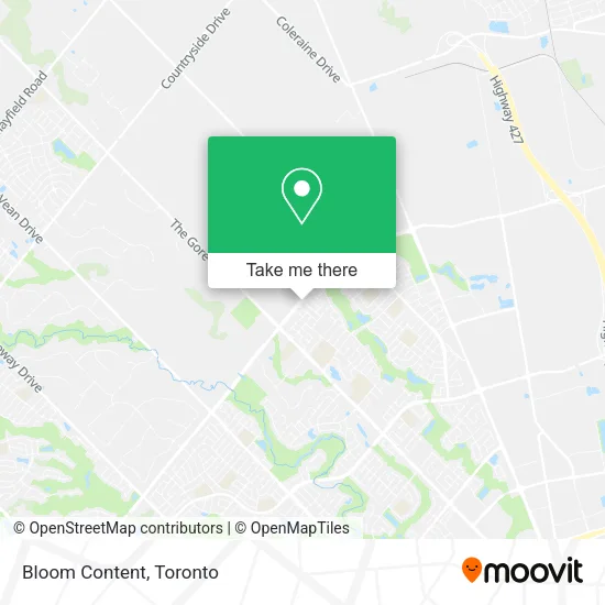 Bloom Content map