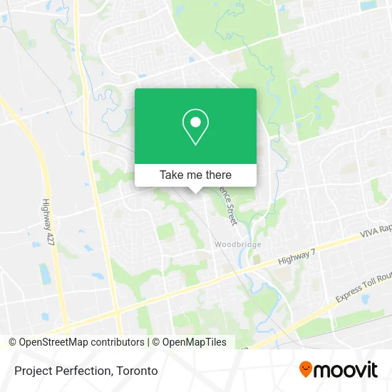Project Perfection map