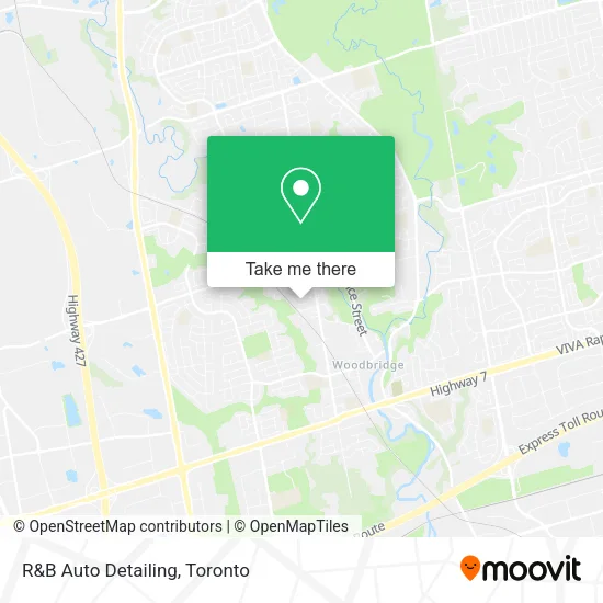 R&B Auto Detailing map