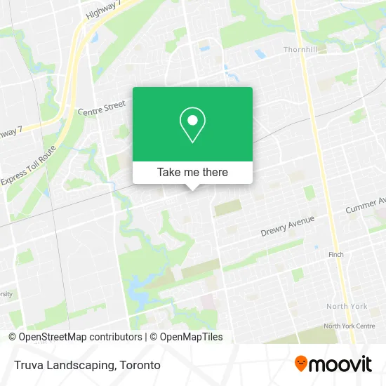 Truva Landscaping map
