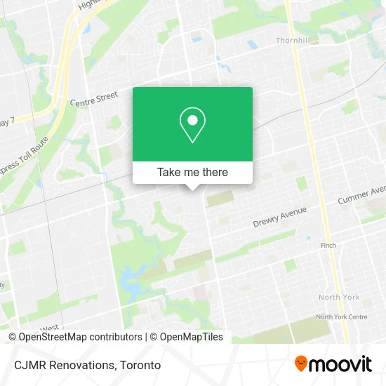 CJMR Renovations map