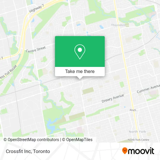 Crossfit Inc map