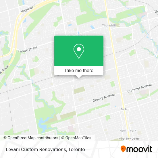 Levani Custom Renovations map