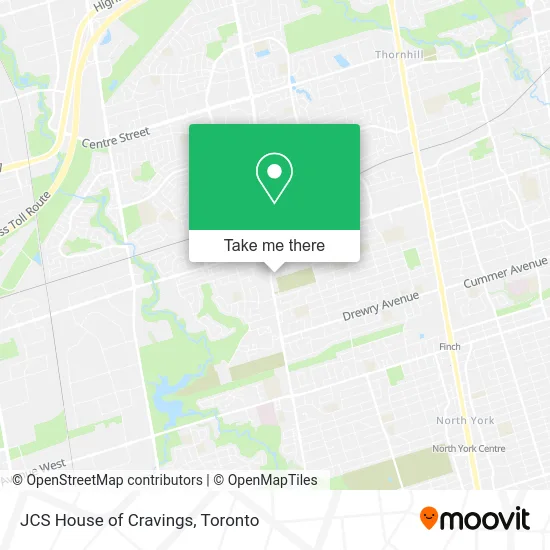 JCS House of Cravings map