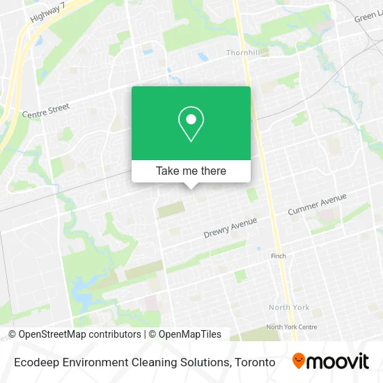 Ecodeep Environment Cleaning Solutions map