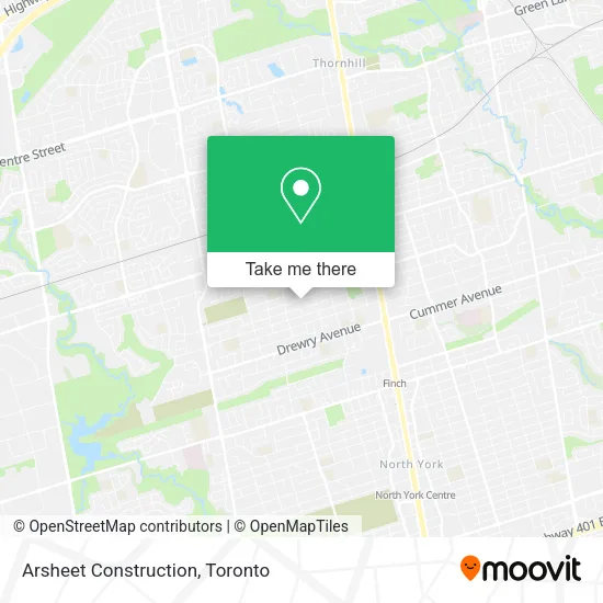 Arsheet Construction map